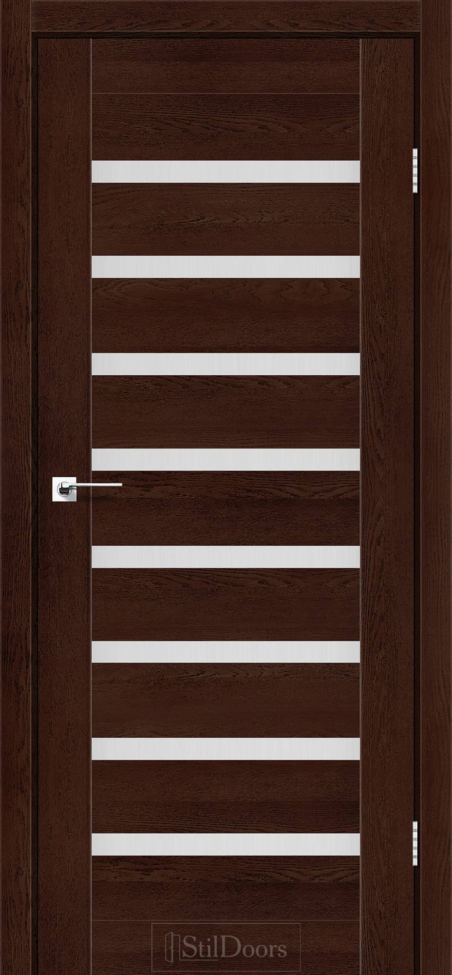 Міжкімнатні двері StilDoors VENA Клен Молочний сатін BLK