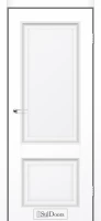 Міжкімнатні двері StilDoors Кароліна білий матовий глухе сатін