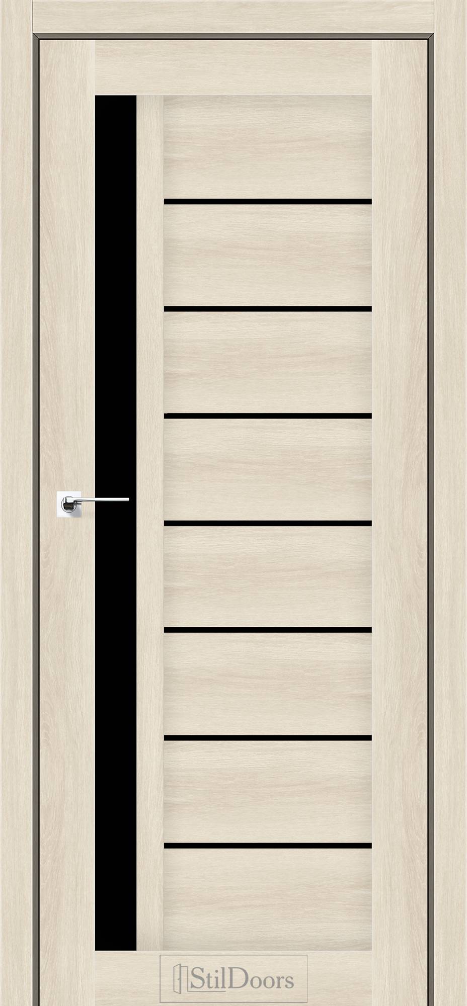 Міжкімнатні двері StilDoors Лондон сандал скло сатін