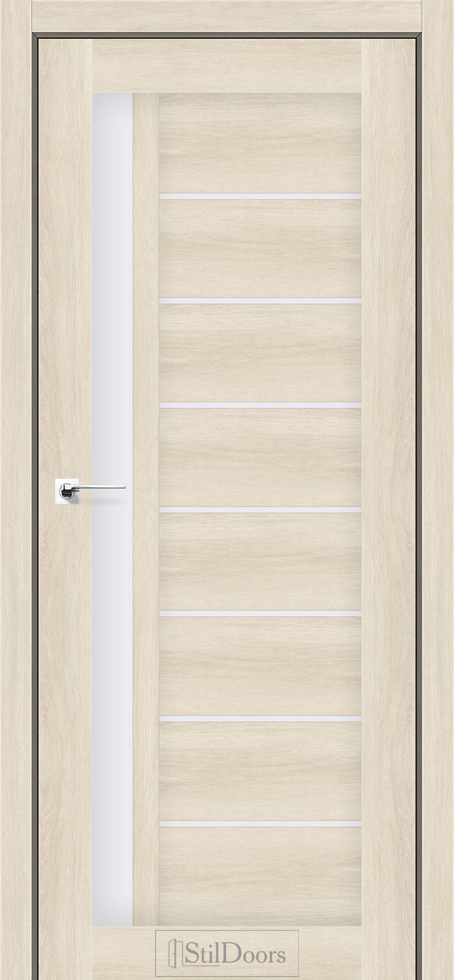 Міжкімнатні двері StilDoors Лондон сандал скло сатін