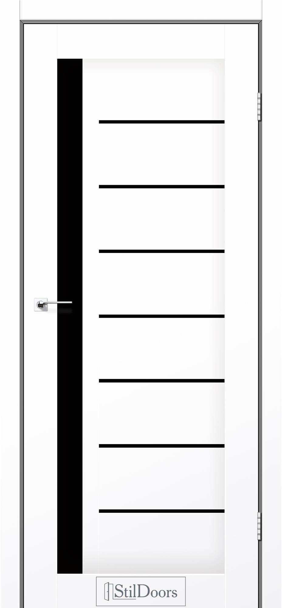 Міжкімнатні двері StilDoors Лондон сандал скло сатін