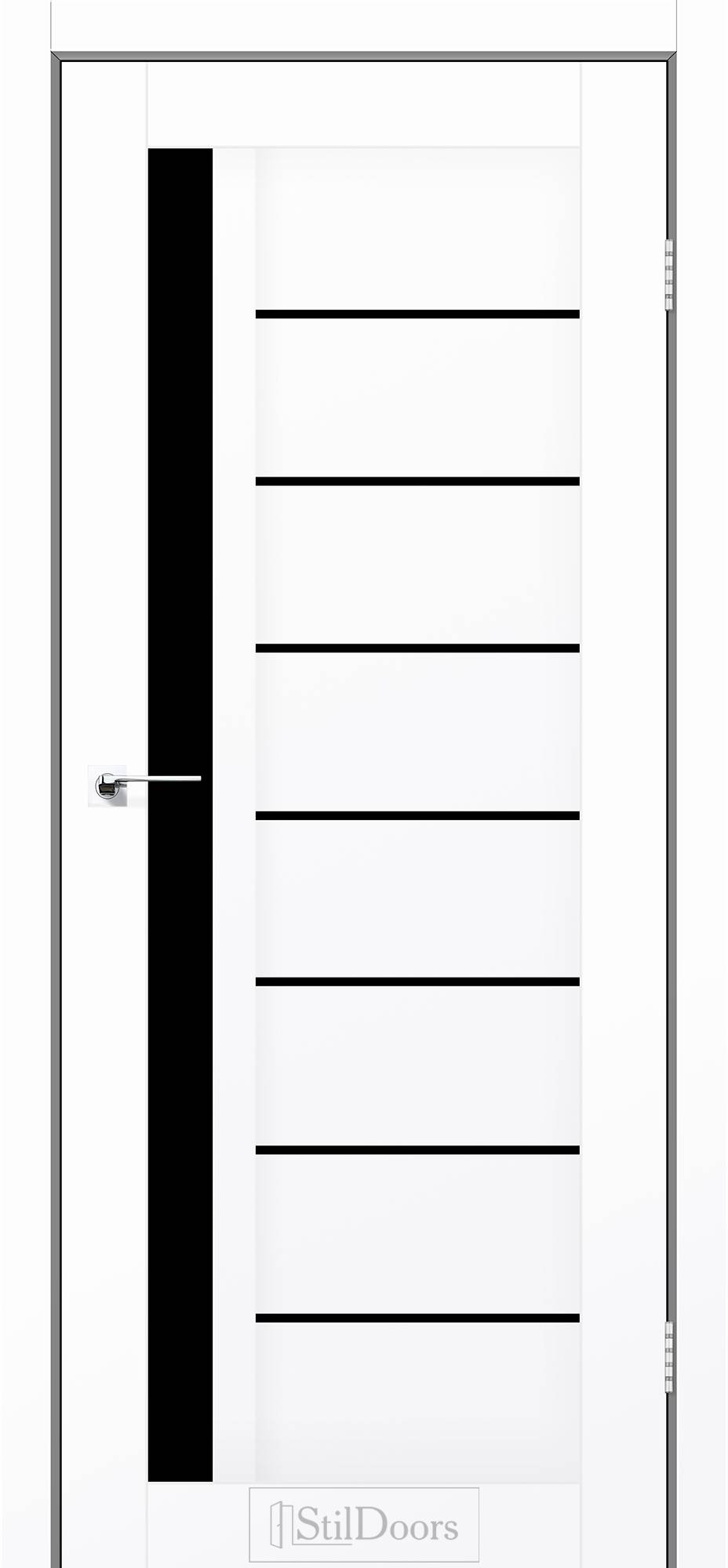 Міжкімнатні двері StilDoors Лондон сандал скло сатін