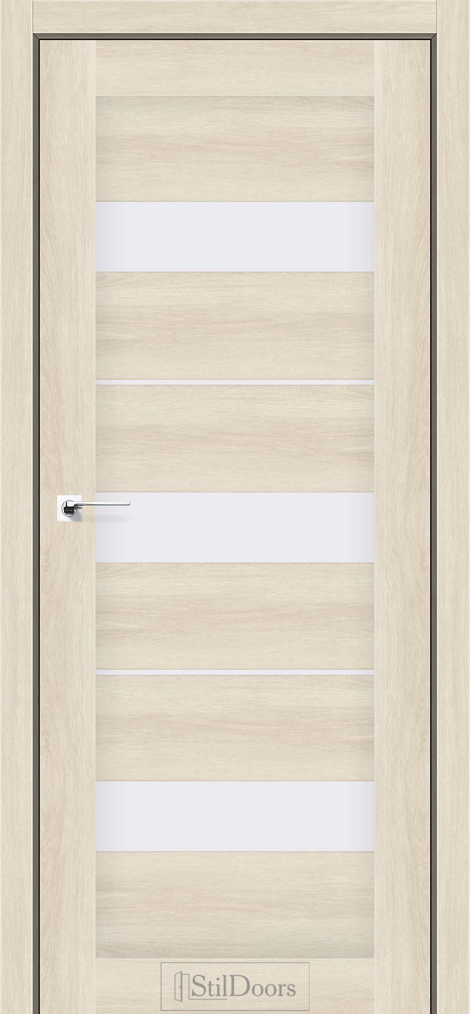 Міжкімнатні двері StilDoors Мехіко сандал скло сатін