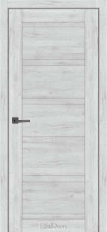 Міжкімнатні двері StilDoors Романда дуб альпійський сатін BLK