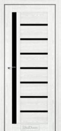 Міжкімнатні двері StilDoors Терно флітвуд айс сатін BLK