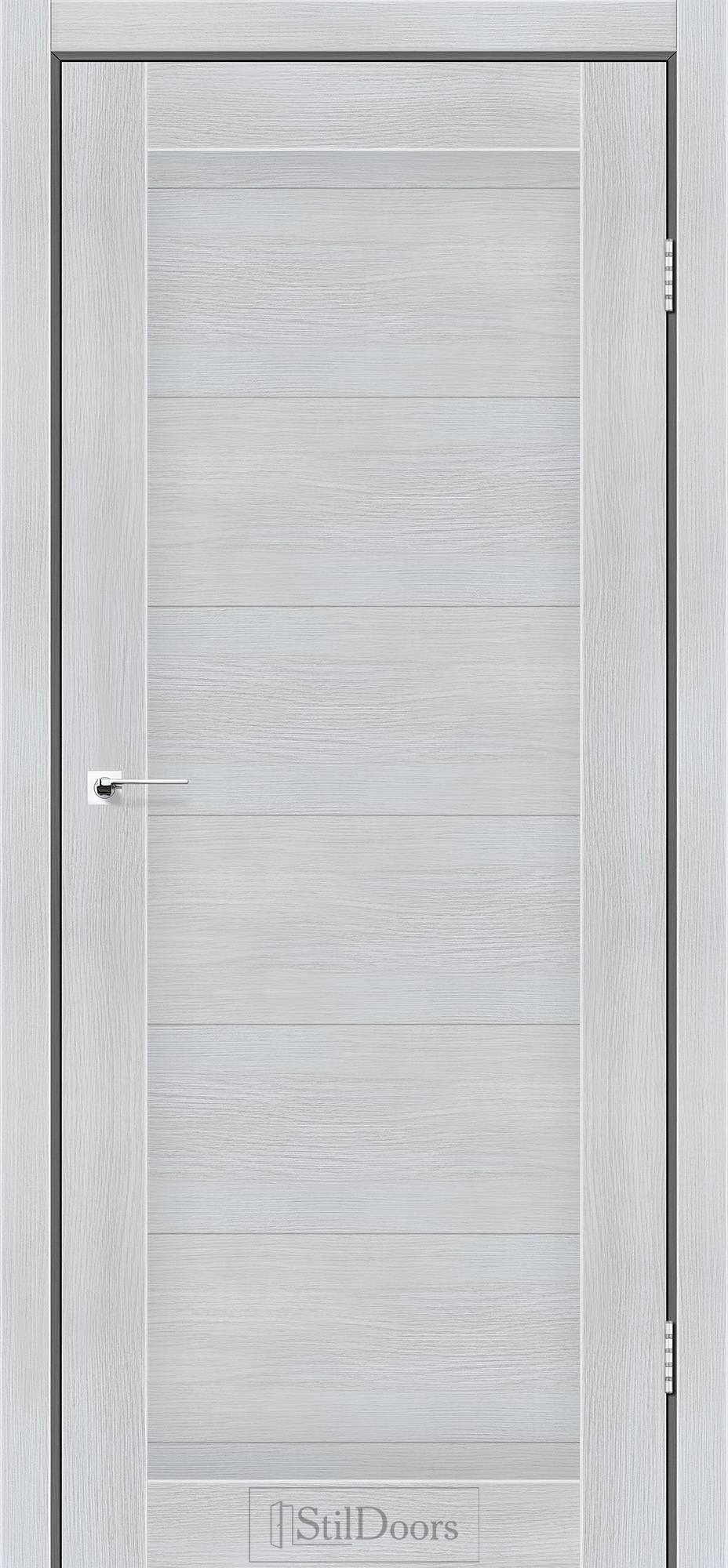 Міжкімнатні двері StilDoors Торонто дуб сріблястий глухе