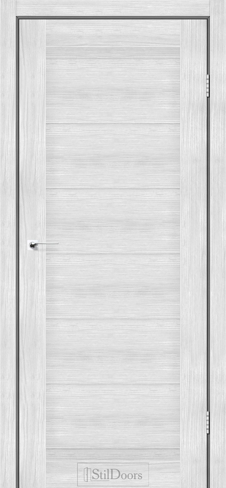 Міжкімнатні двері StilDoors Торонто дуб сріблястий глухе