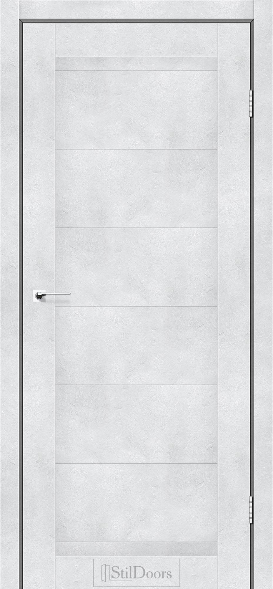 Міжкімнатні двері StilDoors Торонто дуб сріблястий глухе