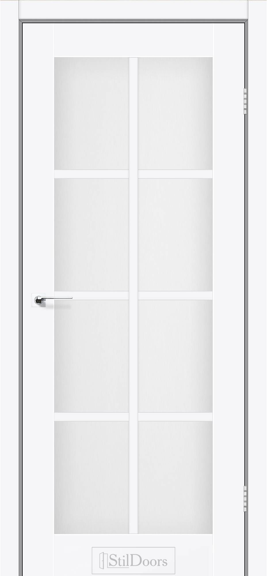 Міжкімнатні двері StilDoors В'єтнам білий матовий скло