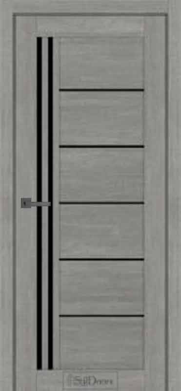 Міжкімнатні двері StilDoors Вітано ясен нордік сатін BLK