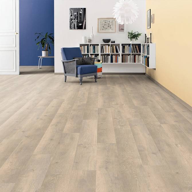 Ламінат Haro Tritty 90 Дуб Бергамо Античний Білий Silent CT 538 676