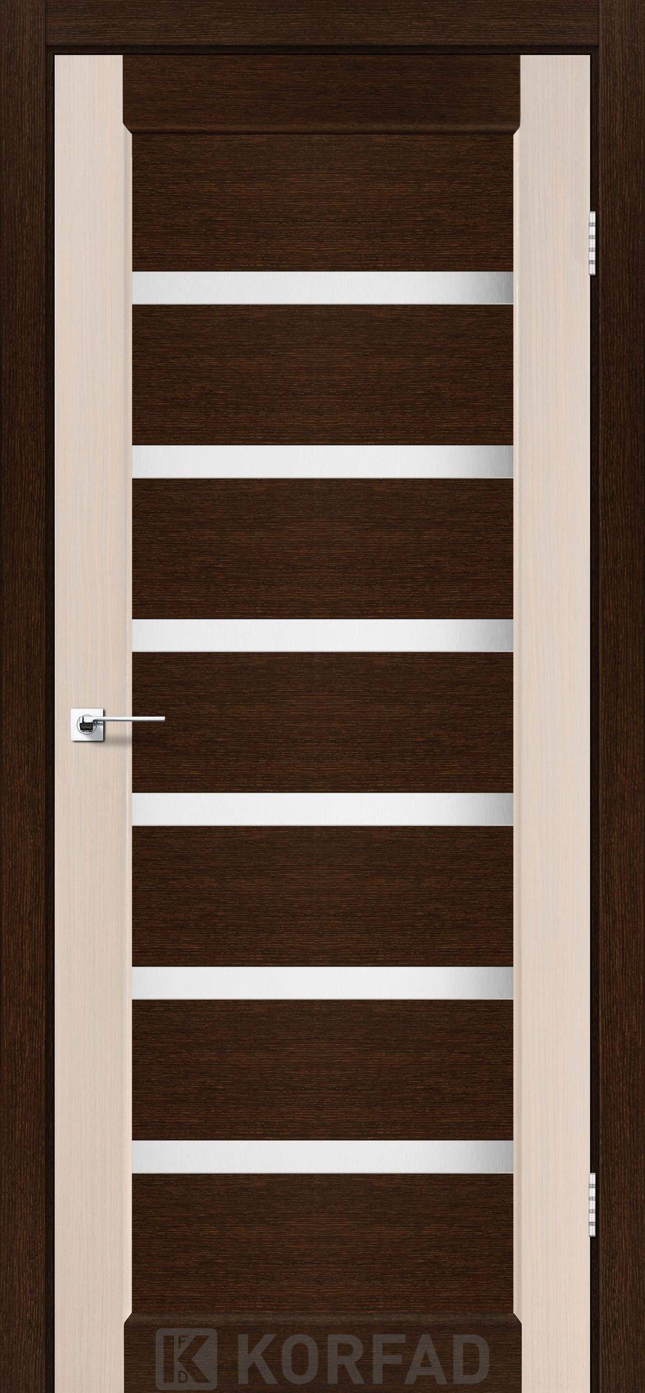 Межкомнатные двери KORFAD, Porto Combi Colore PC-02