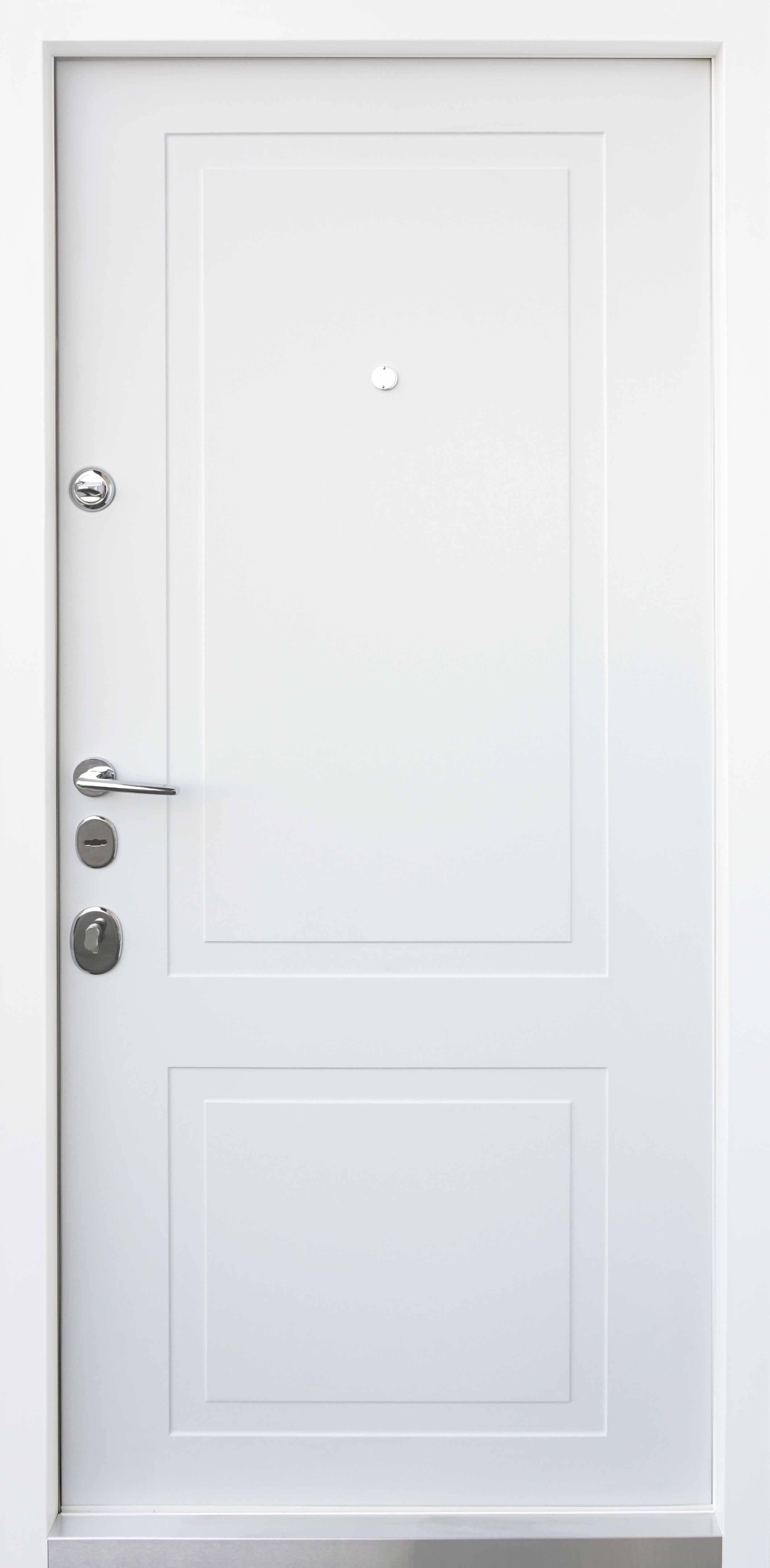 Вхідні двері Qdoors Авангард Тріно Дуб Графіт Білий Супермат