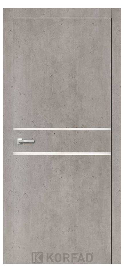 Двері міжкімнатні KORFAD, Aluminium Plato ALP-03