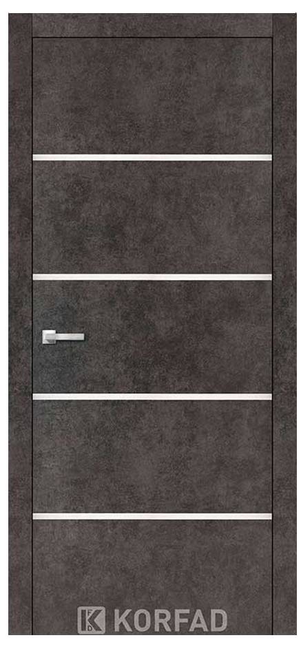 Двері міжкімнатні KORFAD, Aluminium Plato ALP-05