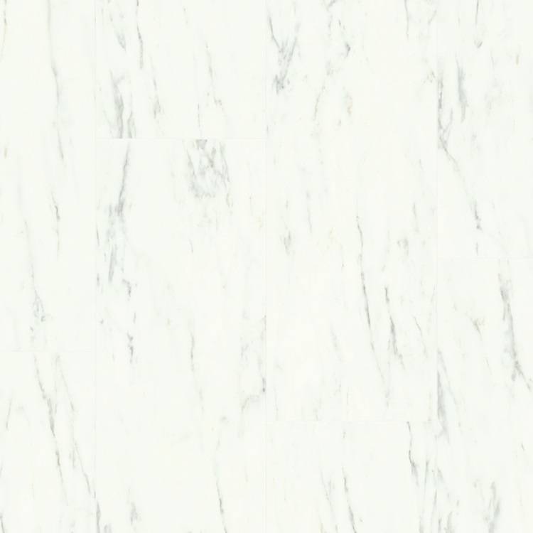Вінілова підлога Quick-Step Ambient Click AMCL40136 Marble Carrara White