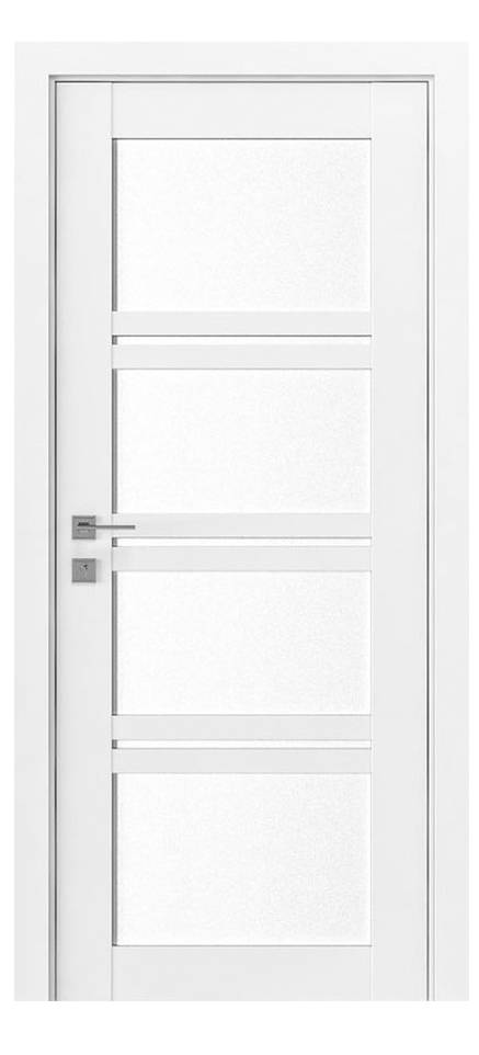 Міжкімнатні двері Rodos Modern Quadro скло
