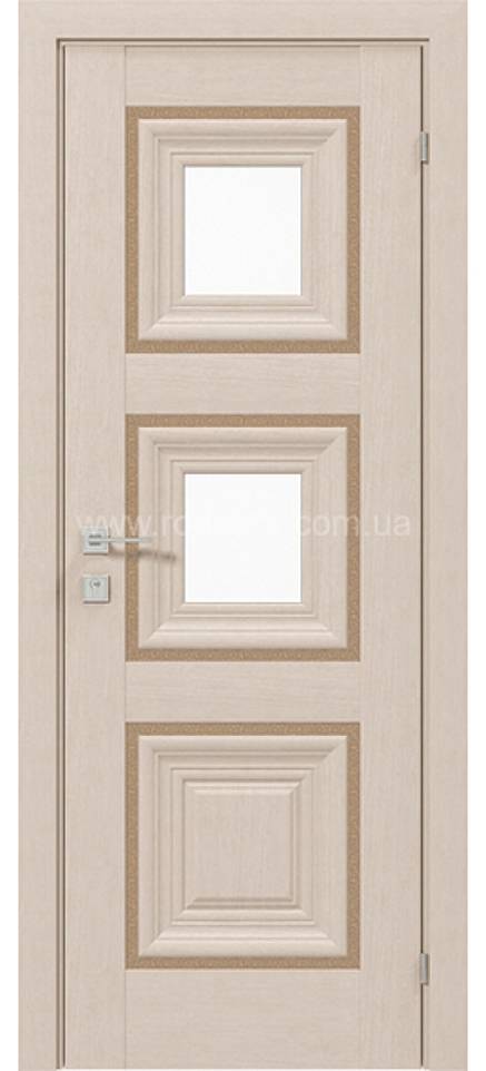 Міжкімнатні двері Rodos Versal Irida полустекло2