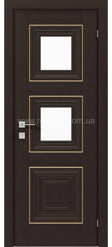 Міжкімнатні двері Rodos Versal Irida полустекло2