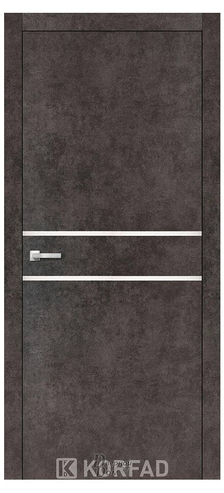 Двері міжкімнатні KORFAD, Aluminium Plato ALP-03