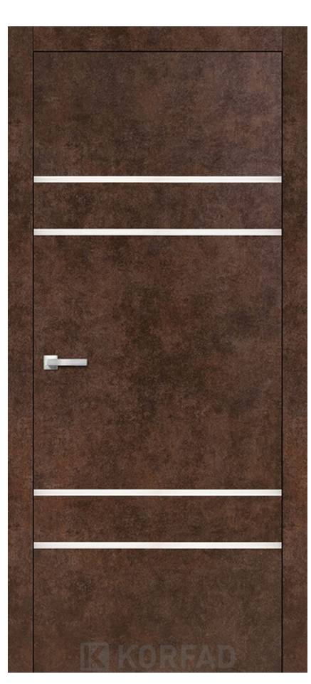 Межкомнатные двери KORFAD, Aluminium Plato ALP-04