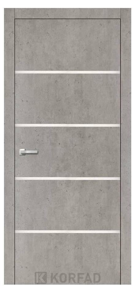 Двері міжкімнатні KORFAD, Aluminium Plato ALP-05
