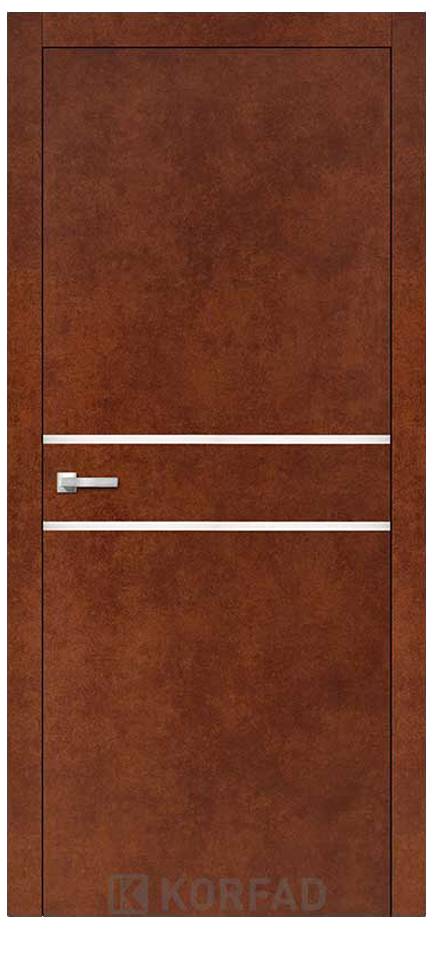 Двері міжкімнатні KORFAD, Aluminium Plato ALP-03