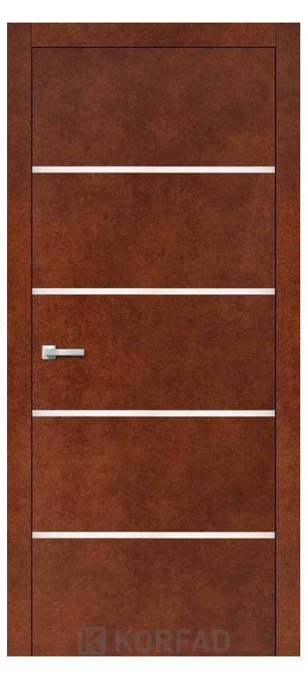 Двері міжкімнатні KORFAD, Aluminium Plato ALP-05