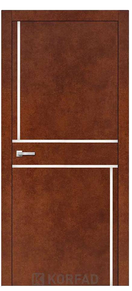 Двері міжкімнатні KORFAD, Aluminium Plato ALP-07