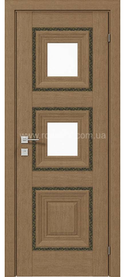 Міжкімнатні двері Rodos Versal Irida полустекло2