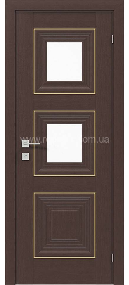 Міжкімнатні двері Rodos Versal Irida полустекло2