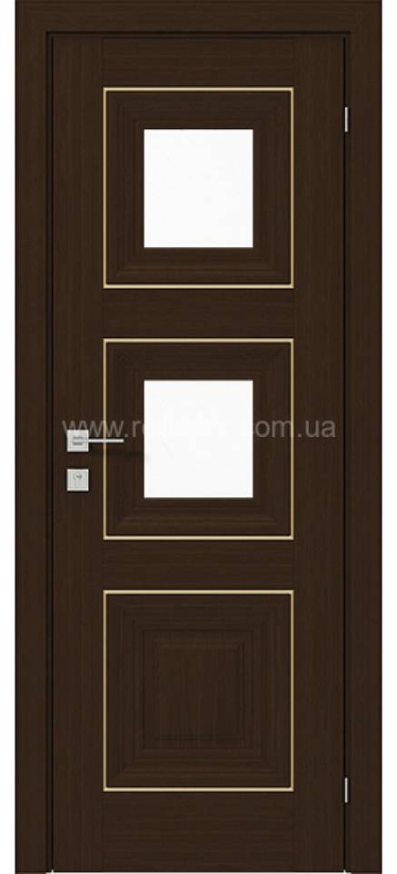 Міжкімнатні двері Rodos Versal Irida полустекло2