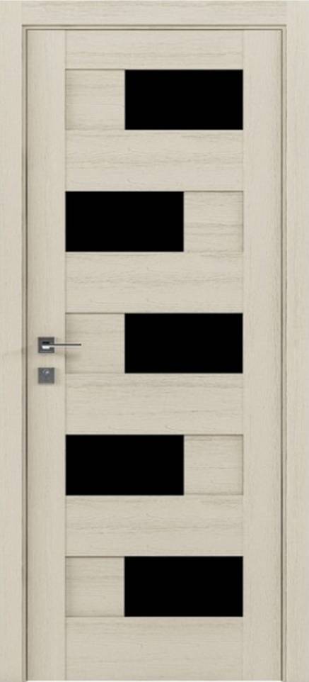 Міжкімнатні двері Rodos Modern Verona полустекло BLK