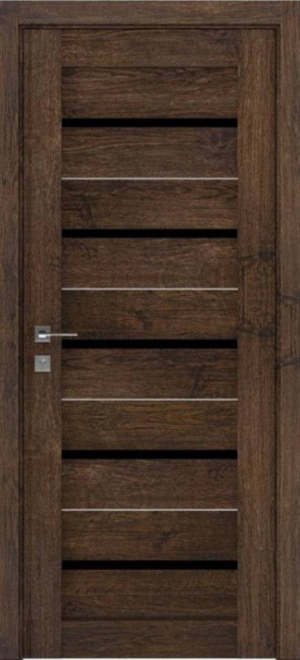 Міжкімнатні двері Rodos Modern Lazio полустекло BLK