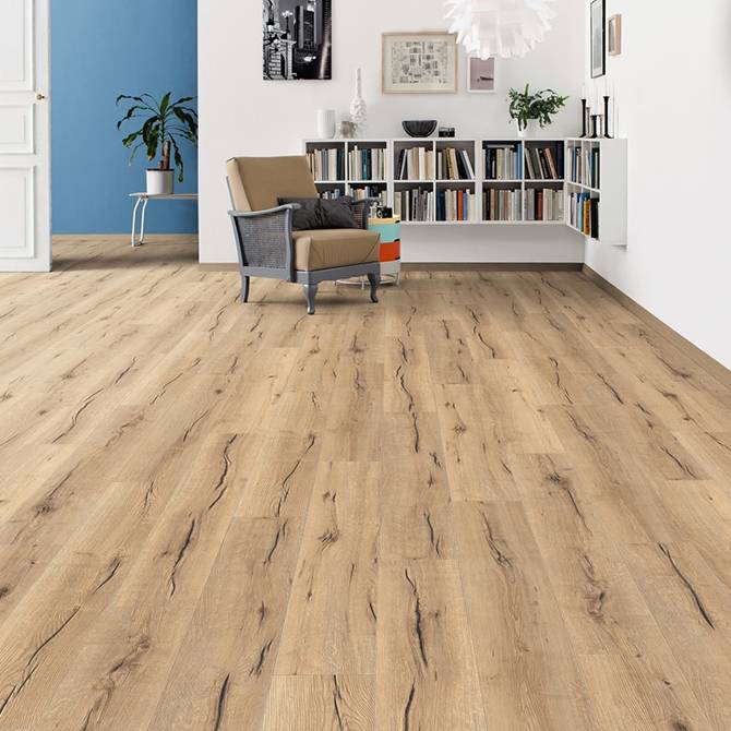 Ламинат Haro Tritty 100 Дуб Италика кремовый 538920