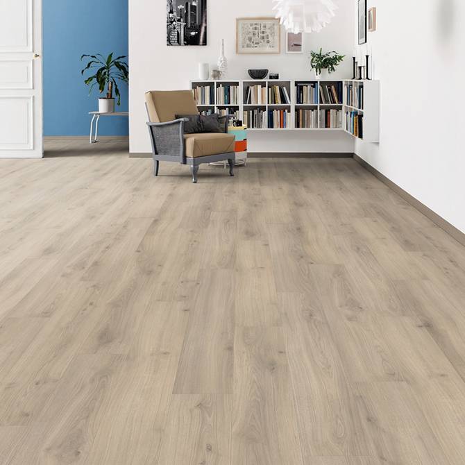 Ламинат Haro Tritty 100 Дуб Эмилия бархат серый 538695