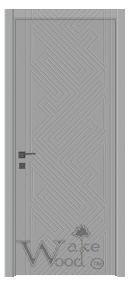 Міжкімнатні двері Wake Wood West Sequel 21 (фрезерування по пофарбованому полотну і лиштви)