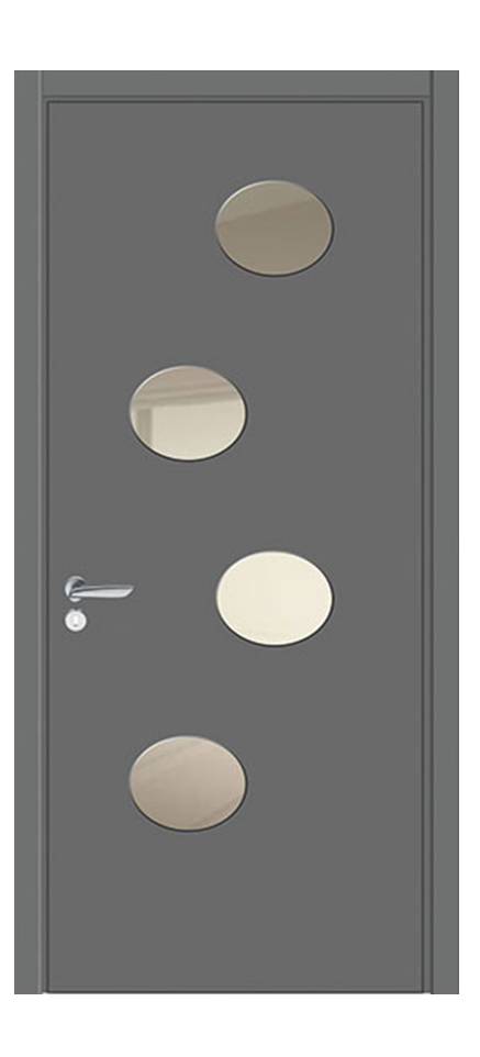 Міжкімнатні двері Wake Wood Palladio 02 (скло великі кола)