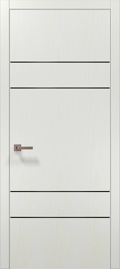 Міжкімнатні двері Папа Карло Plato PL-09 Ч