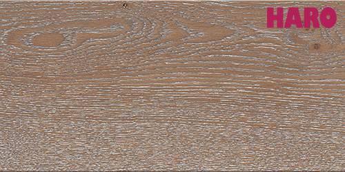 Паркетная доска HARO 527304* Дуб Lava коричневый выбеленный маркант строган. 4V 1-пол natiralin