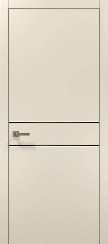 Міжкімнатні двері Папа Карло Plato PL-07 Ч
