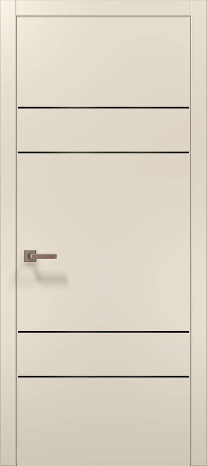 Міжкімнатні двері Папа Карло Plato PL-09 Ч