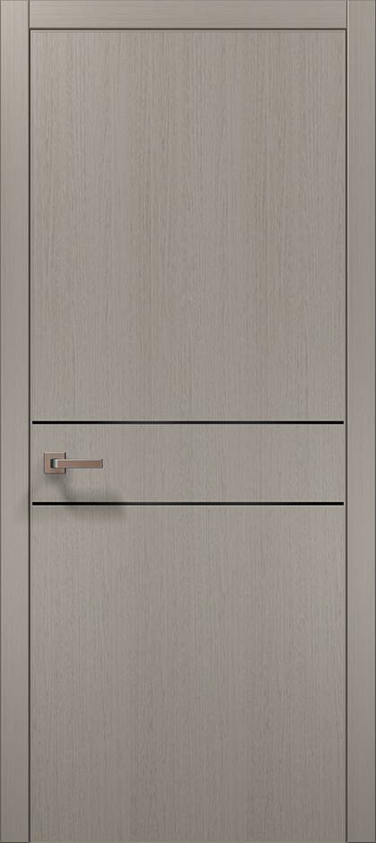 Міжкімнатні двері Папа Карло Plato PL-07 Ч